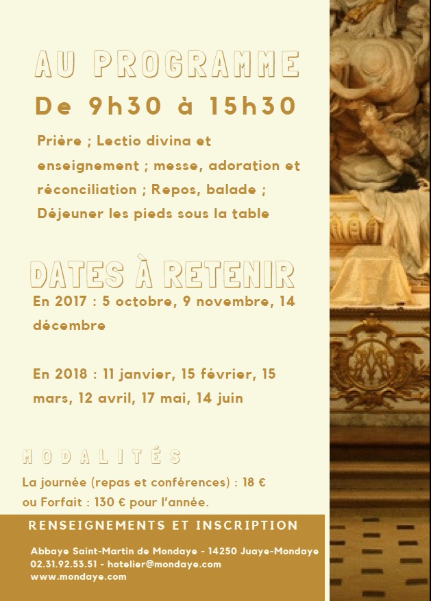 Mondaye pour Dieu 2017 2018 page 2